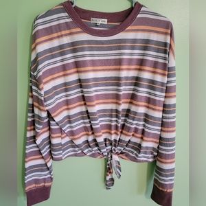 Fitz + Eddi long sleeve crop top